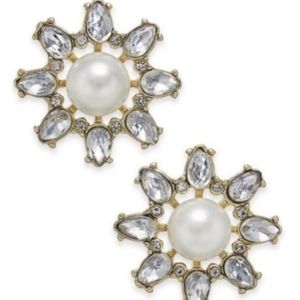 Charter Club imitation pearl earrings